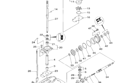 Yamaha Foot 1 of 9.9 F-15F 2 stroke outboard engine