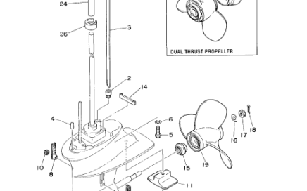 Yamaha Foot 2 of 9.9 F-15F 2 stroke outboard engine